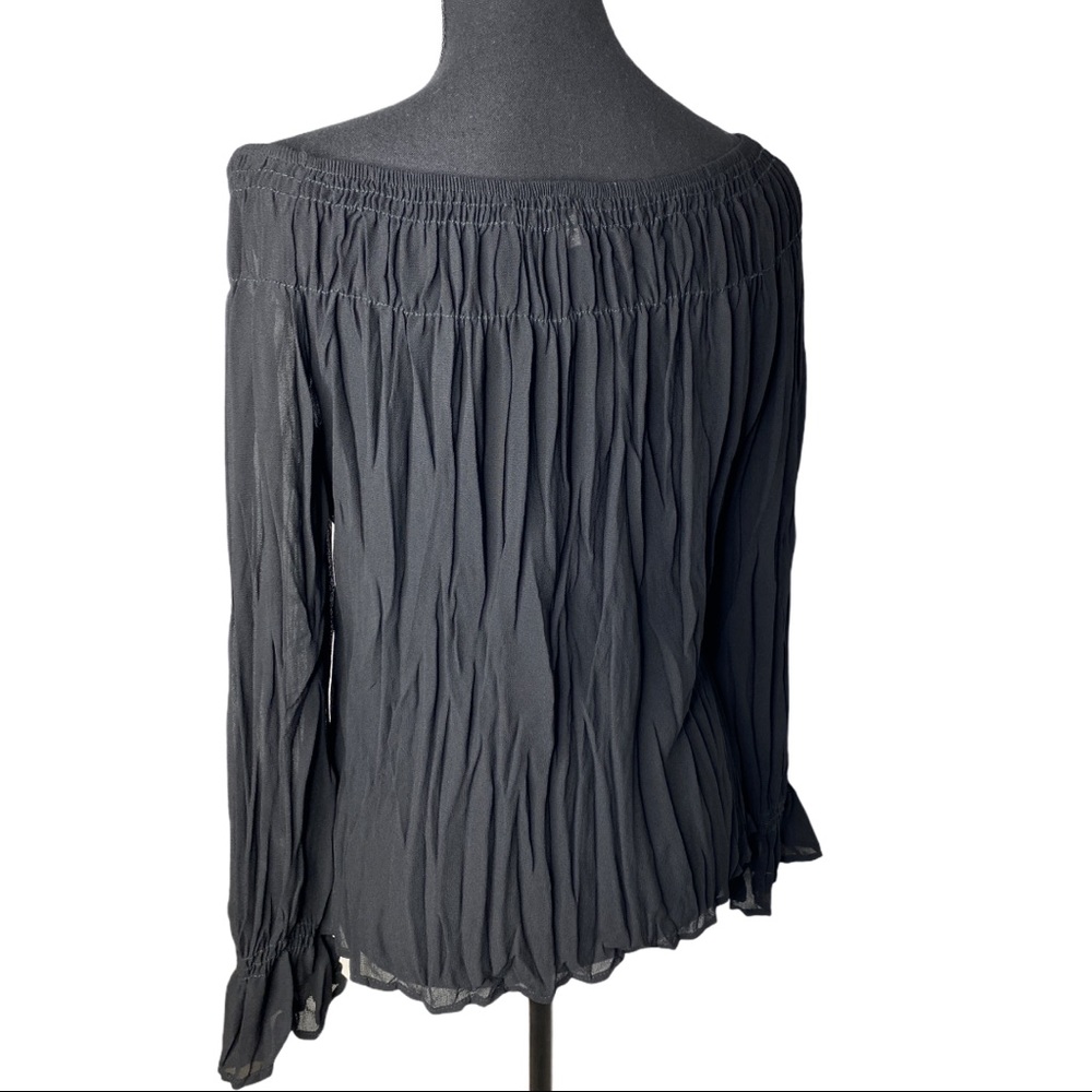 Harlow long sleeve peasant blouse size M - Picture 9 of 13